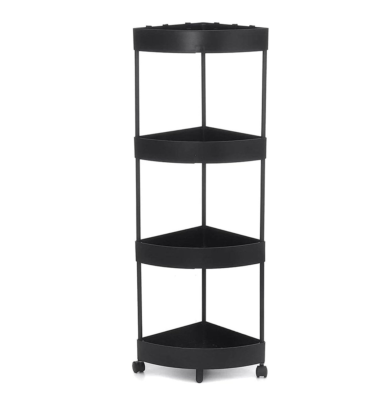 4-Tier Triangle Bathroom Corner Trolley