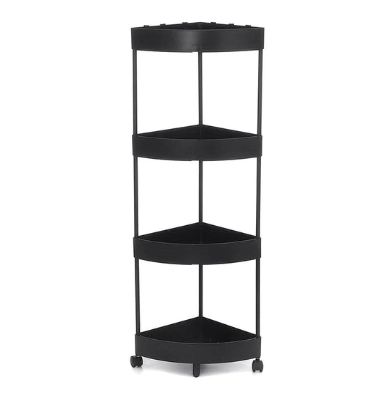 4-Tier Triangle Bathroom Corner Trolley