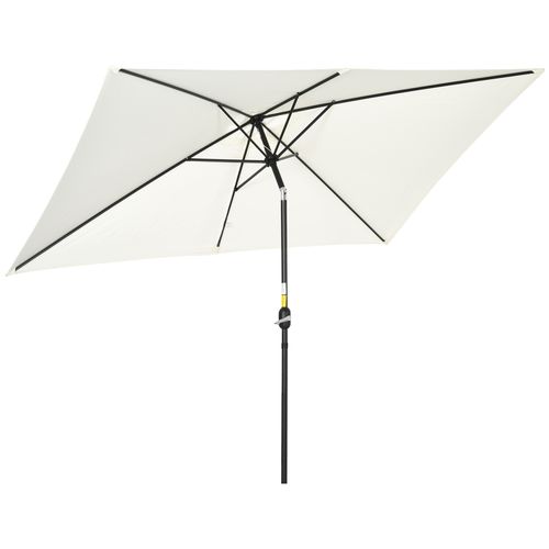 3x2m Patio Parasol Canopy - White